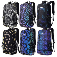 Night Glow Ladies Casual School Reflective Backpacks for Women Computer